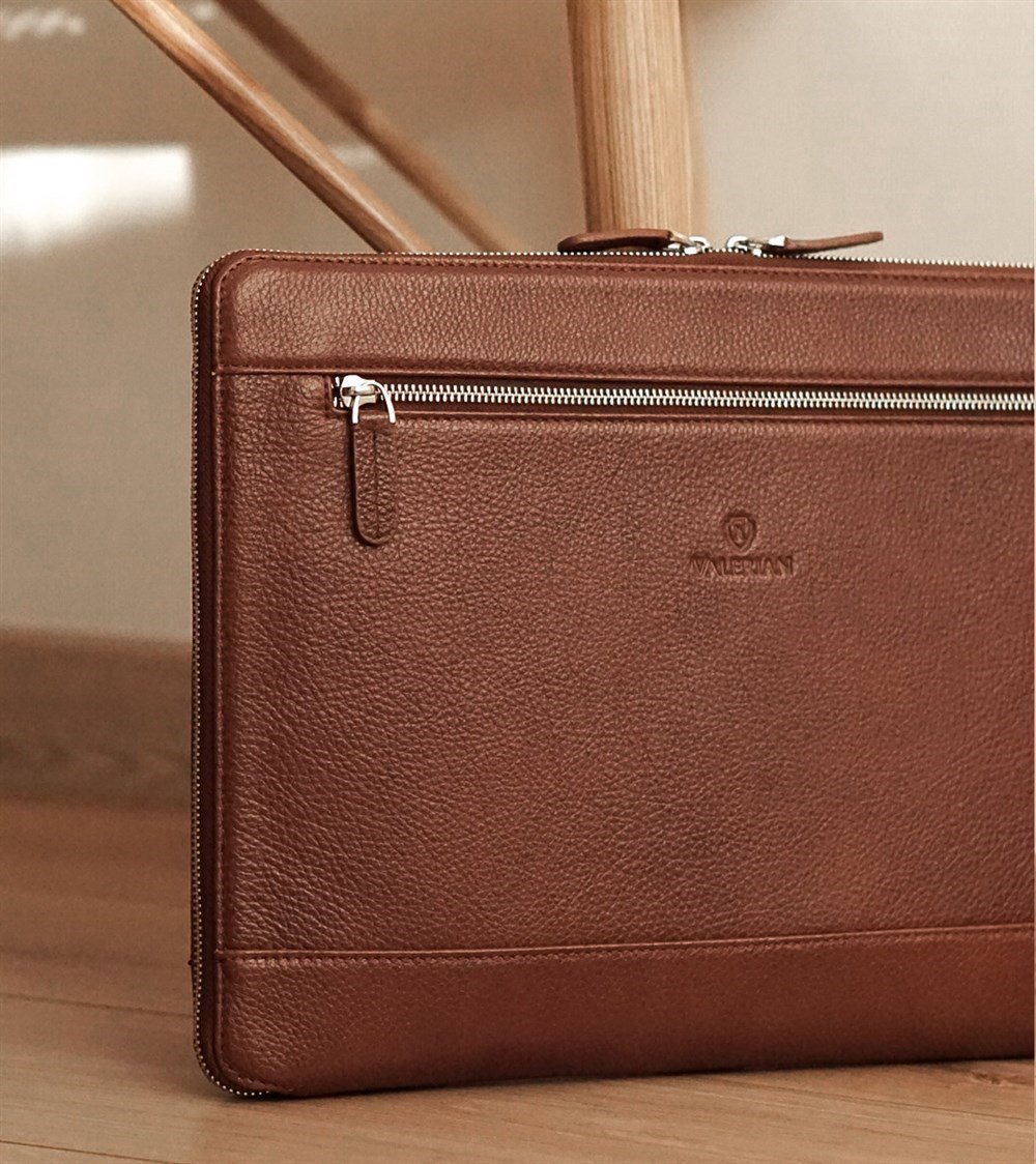 Mac-Pack Business - Man & Woman - Hakiki Deri Laptop Evrak Çantası
