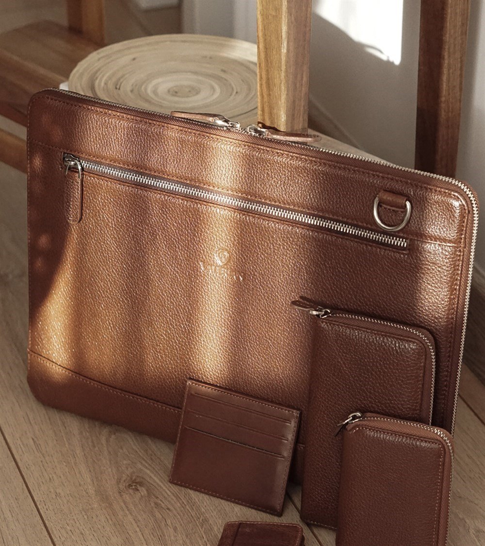 Mac-Pack Business - Man & Woman - Hakiki Deri Laptop Evrak Çantası
