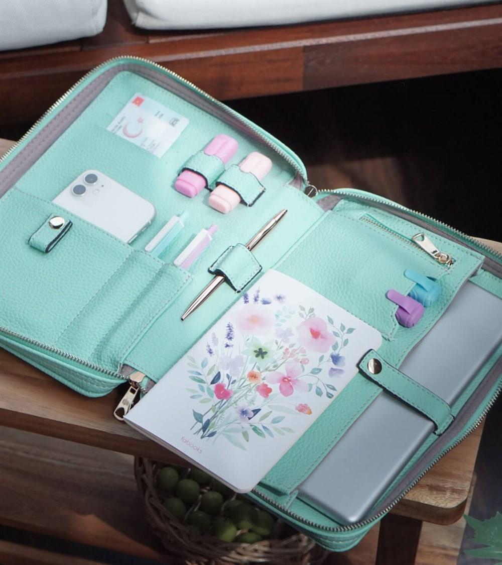 Mobil-Tablet Organizer (9 inch) Summer Serisi- El / Omuz Çantası (Kadın)