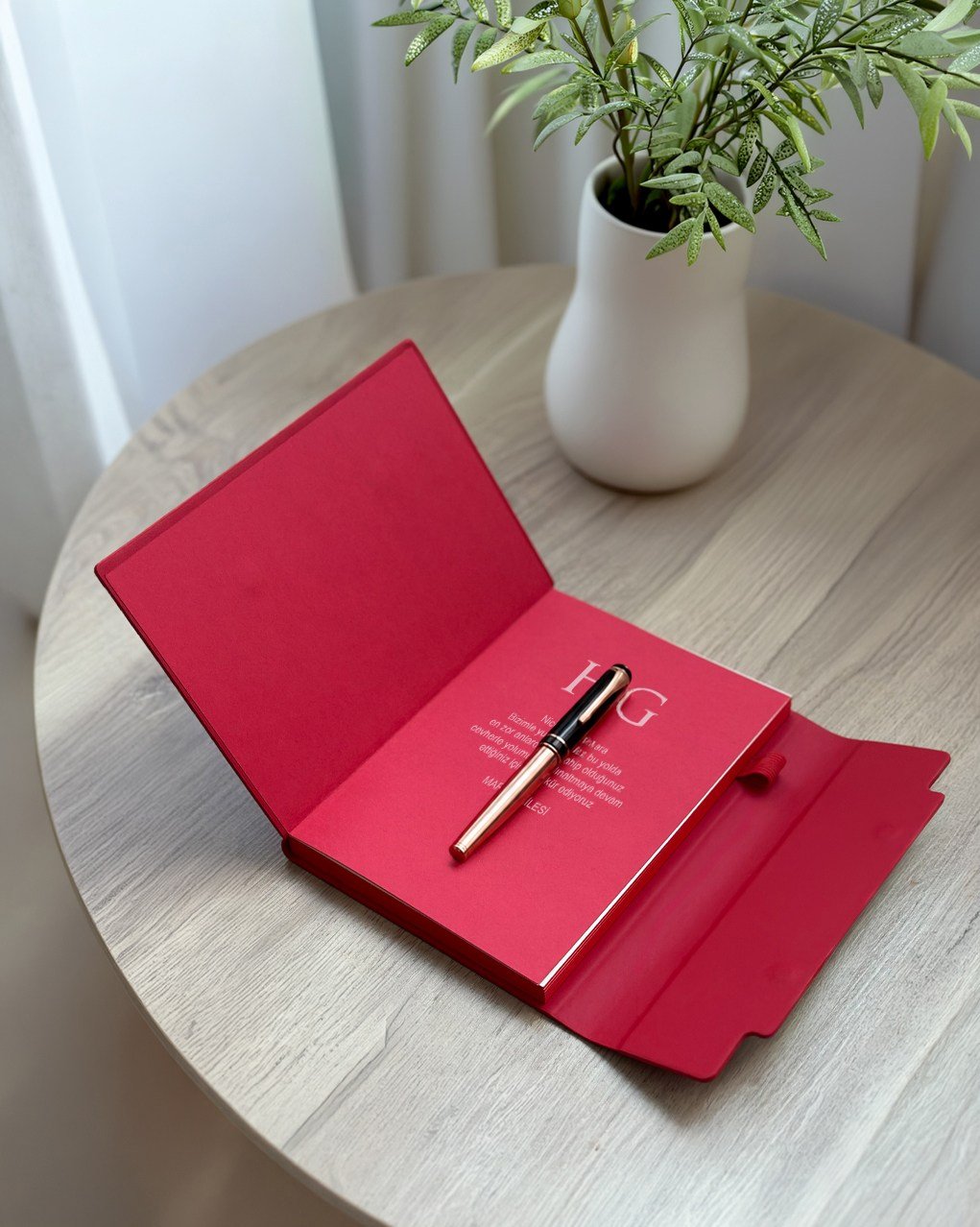 Persona Kişiselleştirilebilir Thermo Deri Defter