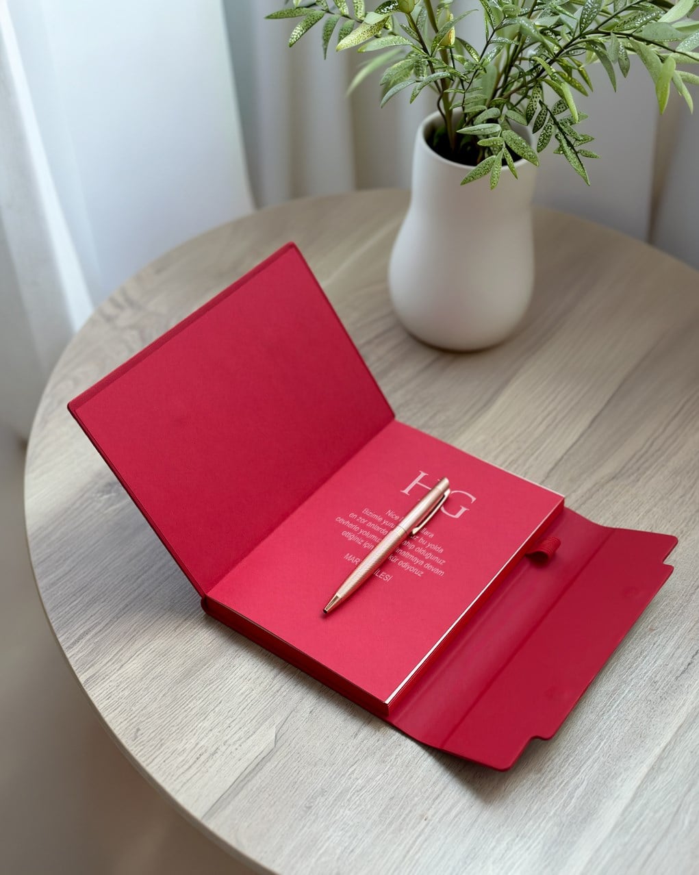 Persona Kişiselleştirilebilir Thermo Deri Defter