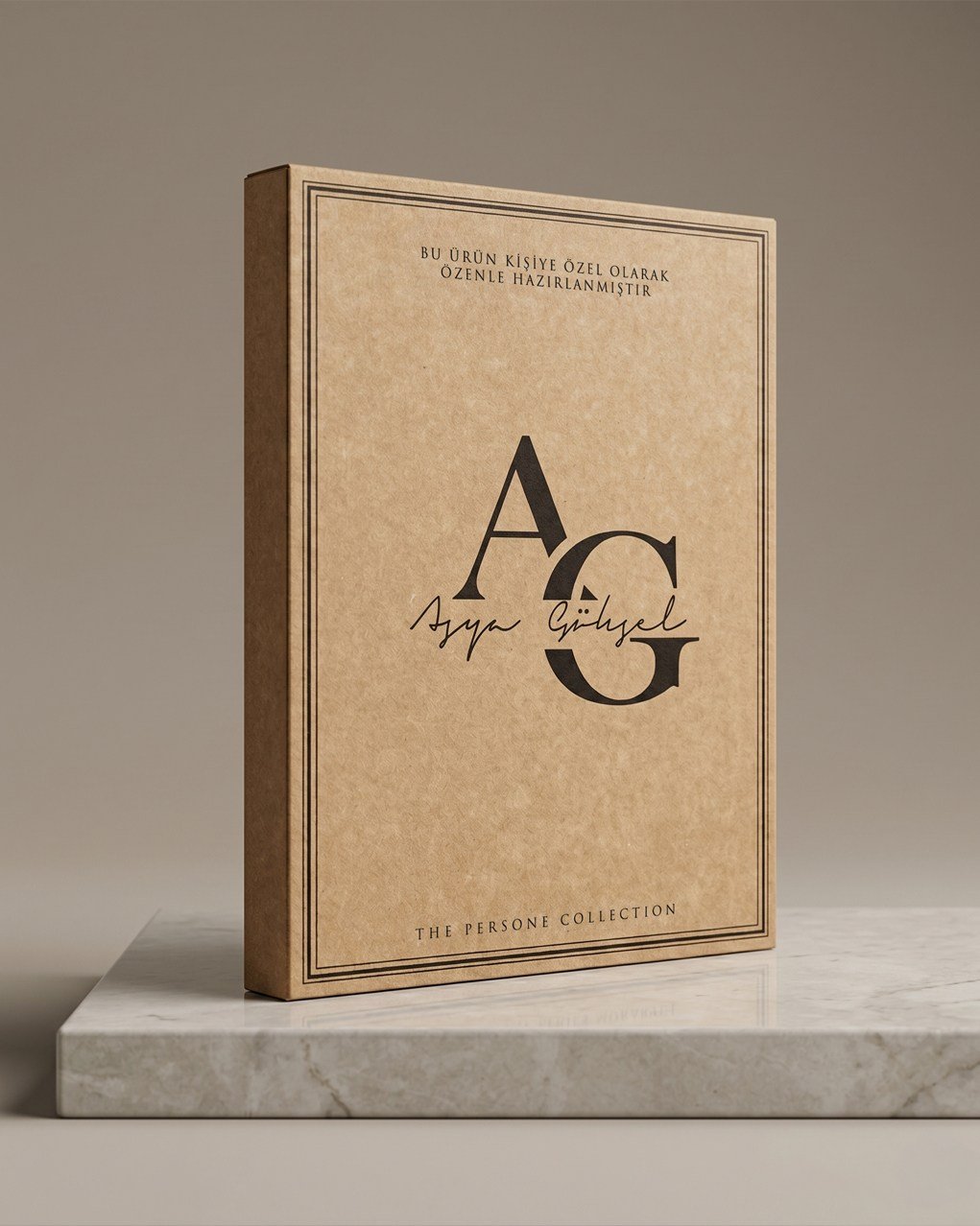 Persona Kişiselleştirilebilir Thermo Deri Defter
