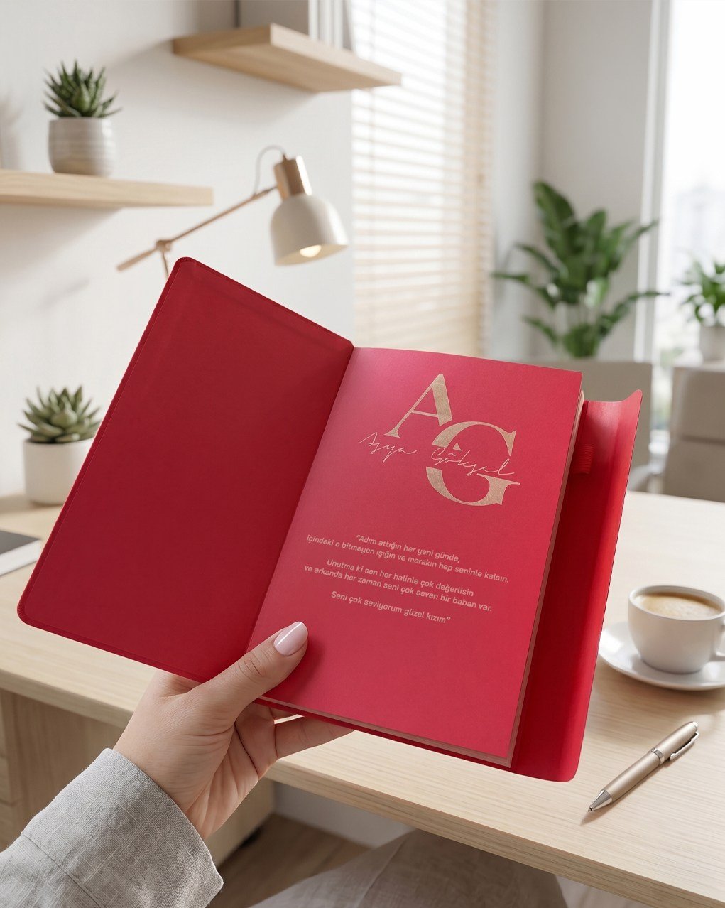 Persona Kişiselleştirilebilir Thermo Deri Defter