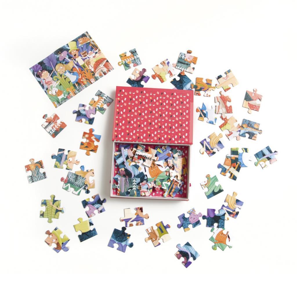 ALİCE HARİKALAR DİYARINDA PUZZLE (YAPBOZ) 48 PARÇA  