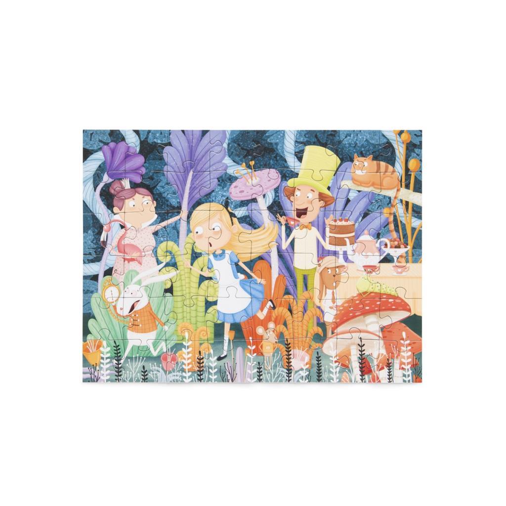 ALİCE HARİKALAR DİYARINDA PUZZLE (YAPBOZ) 48 PARÇA  
