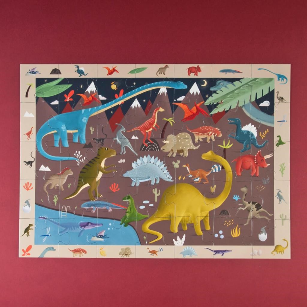 Ara-Bul Puzzle (Yapboz) - Dinozorlar 35 Parça  