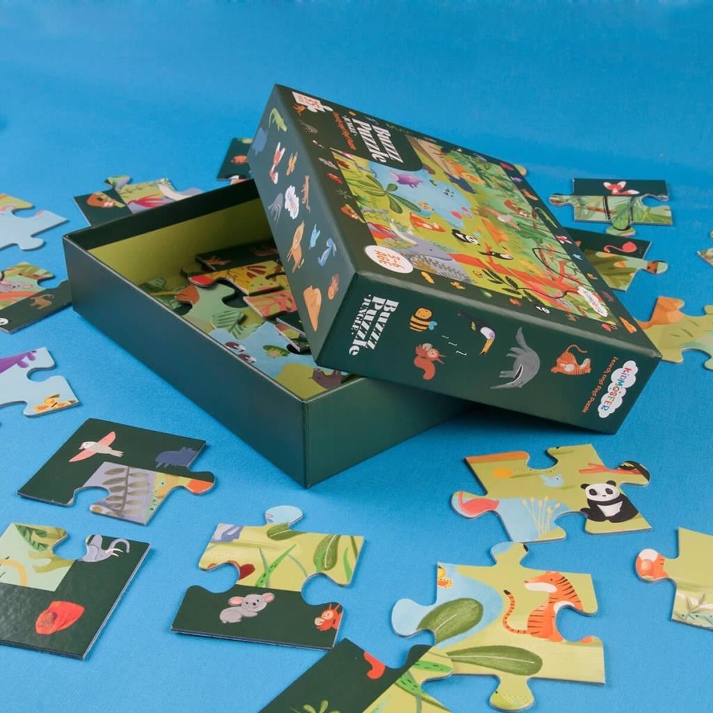 Ara-Bul Puzzle (Yapboz) - Orman Hayvanları 35 Parça  