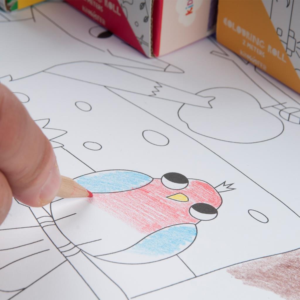 Boyama Rulosu - Hayvanlar  COLOURING ROLL MY ANIMAL FRIENDS