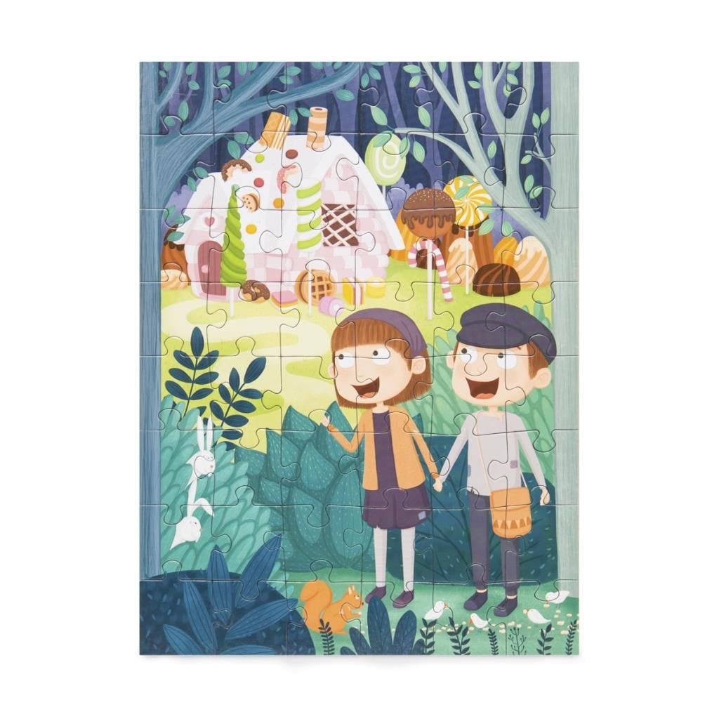 Hansel ile Gretel Puzzle (Yapboz) 48 Parça  