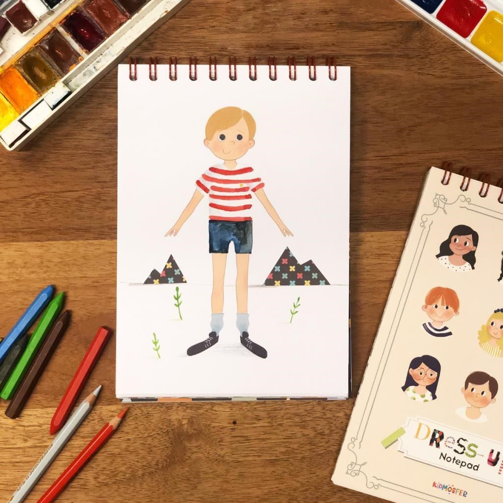 Kes-Tasarla Defter  Dress-Up Notepad