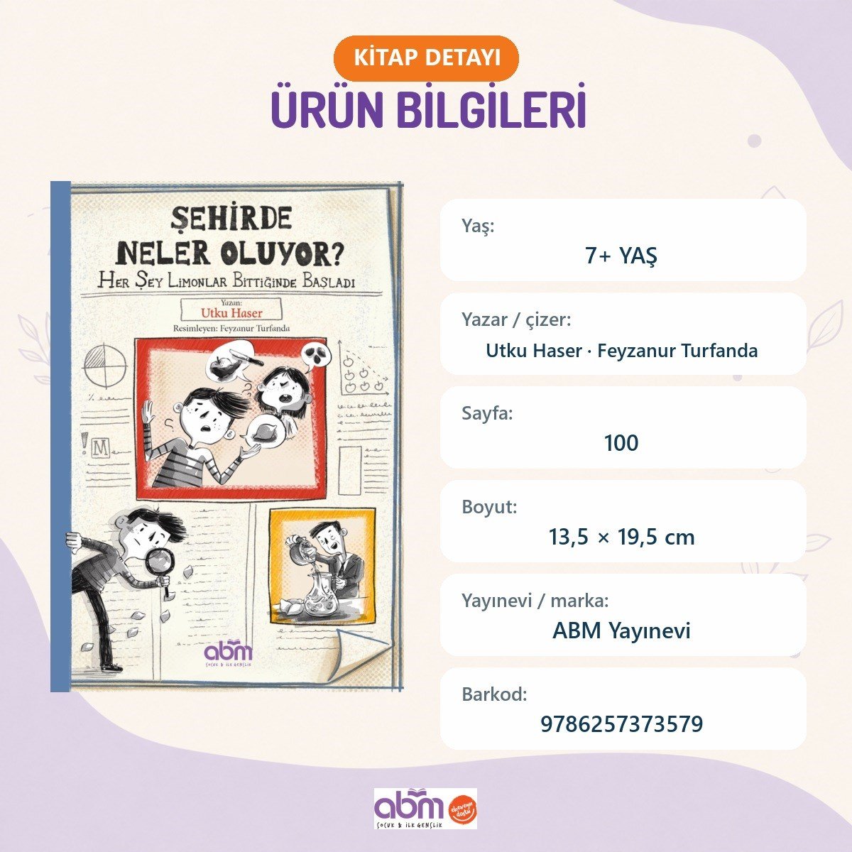 Şehirde Neler Oluyor? 7+ Yaş Sürdürülebilirlik Temalı Çocuk Kitabı