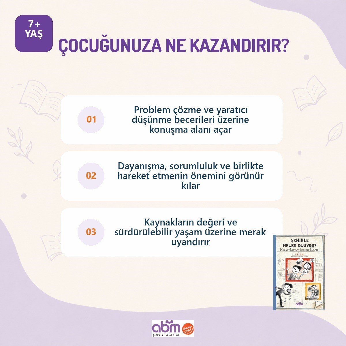 Şehirde Neler Oluyor? 7+ Yaş Sürdürülebilirlik Temalı Çocuk Kitabı