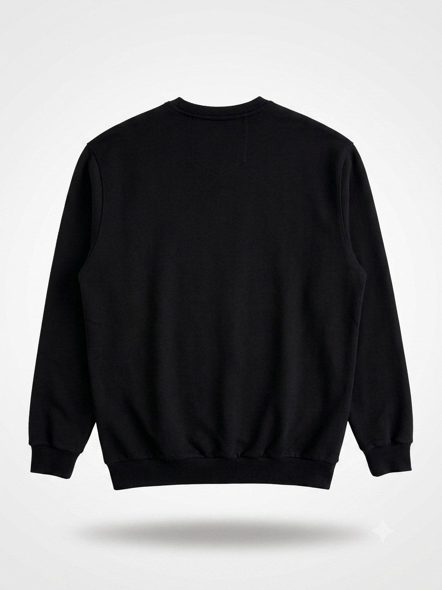 Büyük Beden Erkek Baskılı SweatShirt