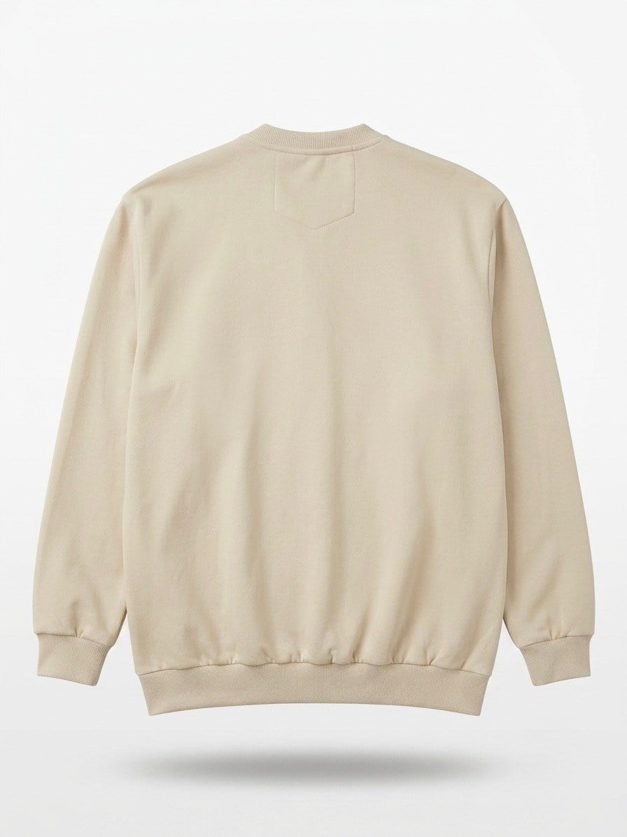 Büyük Beden Erkek Baskılı SweatShirt