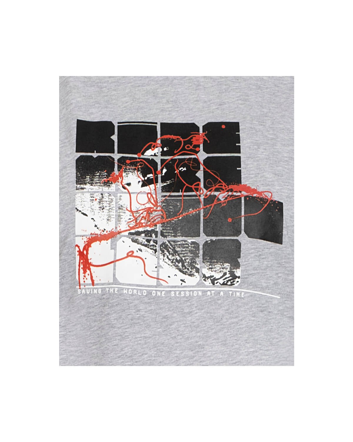 Büyük Beden Erkek Beyaz  Baskılı Beyaz  T-Shirt