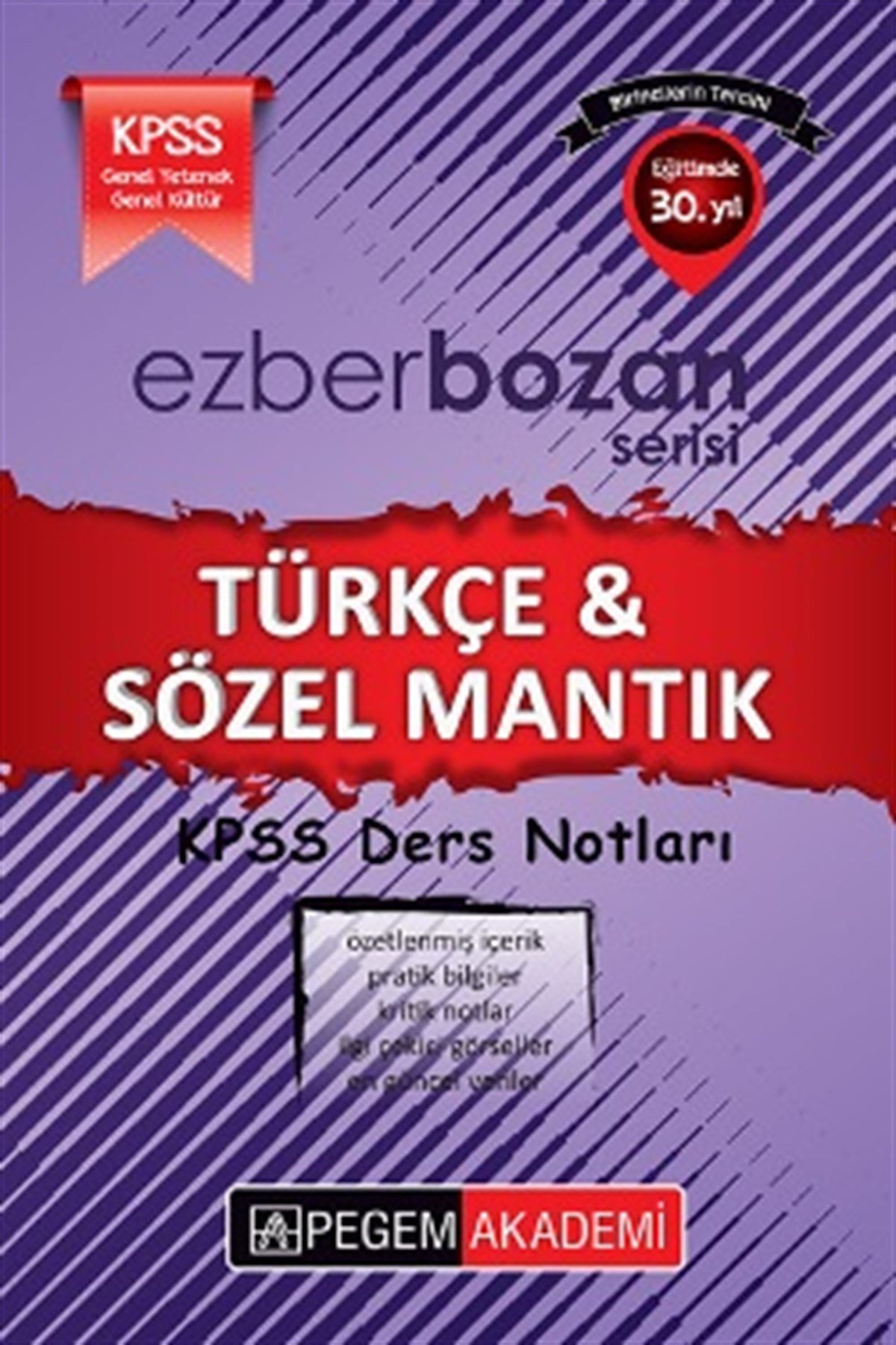 2017 Kpss Ezberbozan Türkçe Sözel Mantık Ders Notları