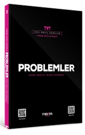 2024 TYT Problemler Konu Özetli Yeni Nesil Soru Bankası Tamamı Video Çözümlü (Ciltli)