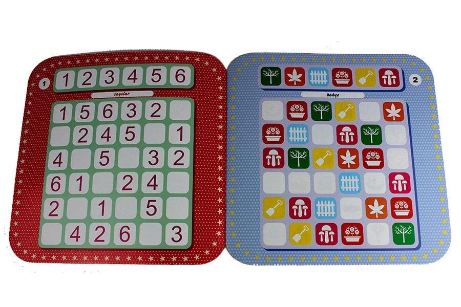 5 Yaş 6X6 Sudoku 4'lü Set