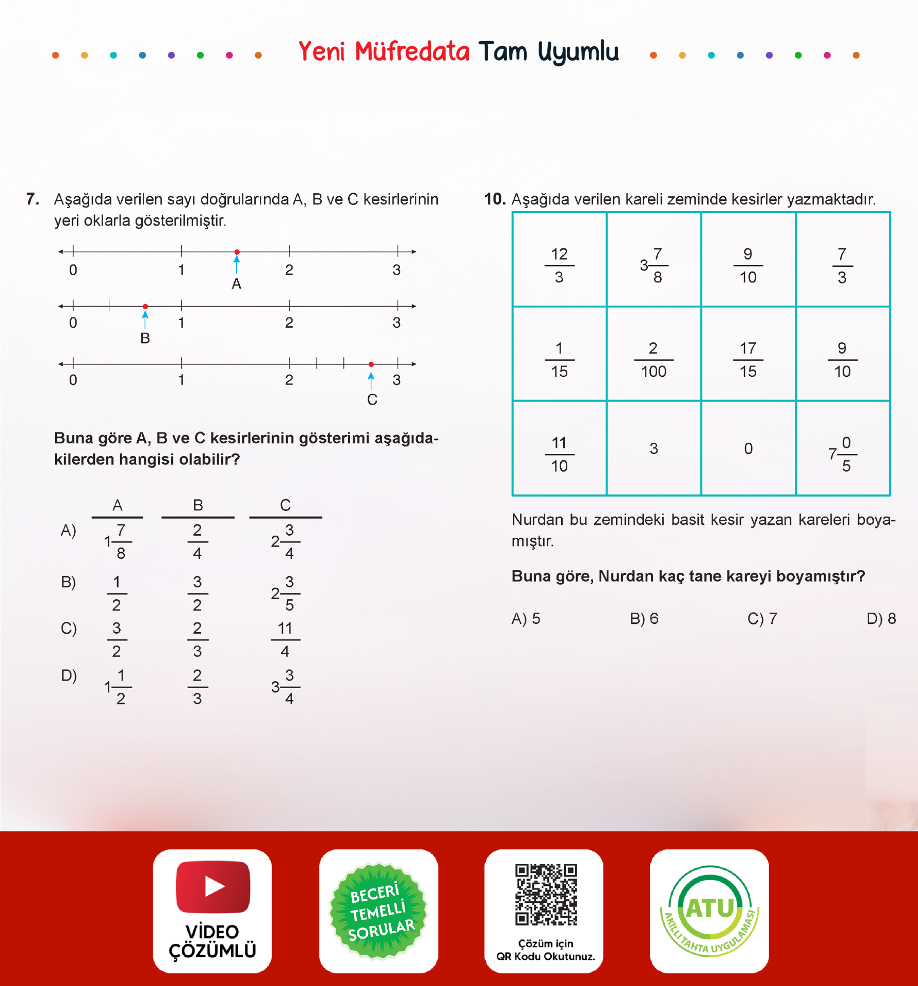 5. Sınıf Doğru Başlangıç Matematik Soru Bankası | Yeni Nesil Soru Bankası
