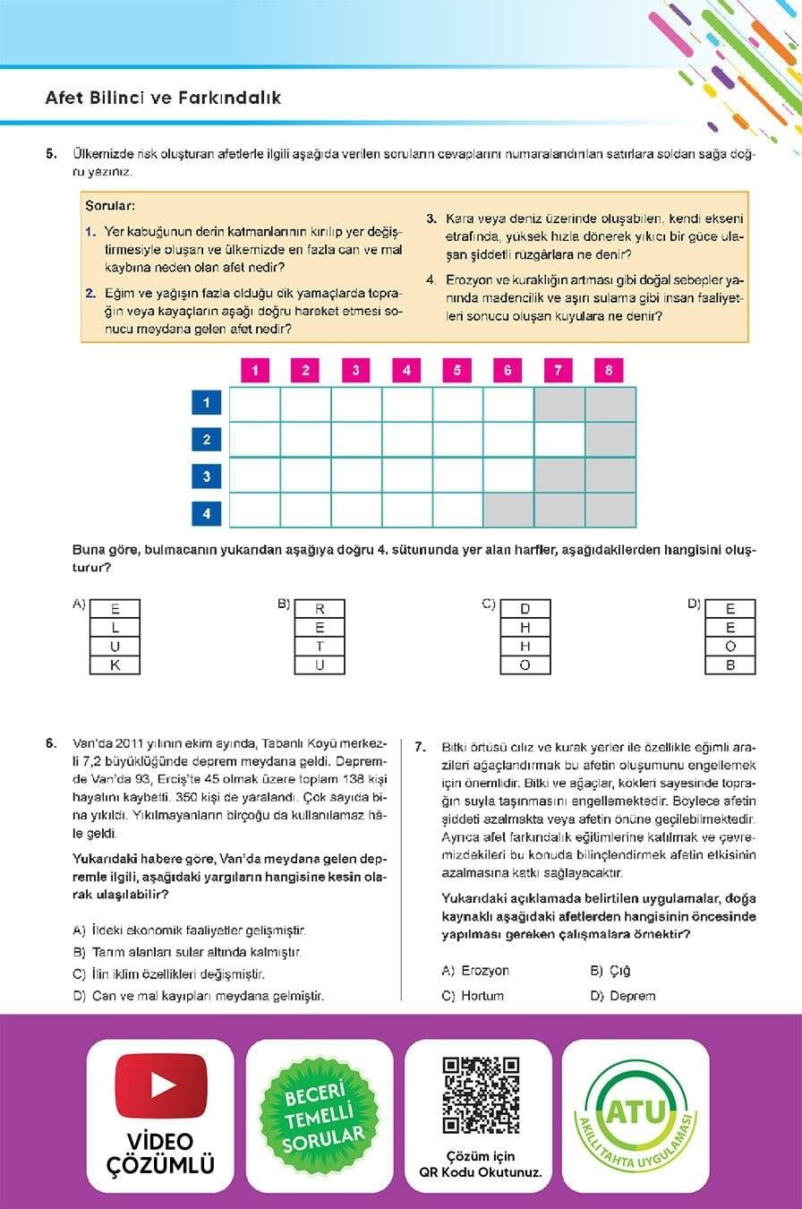 5. Sınıf Doğru Başlangıç Sosyal Bilgiler Soru Bankası | Yeni Nesil Soru Bankası