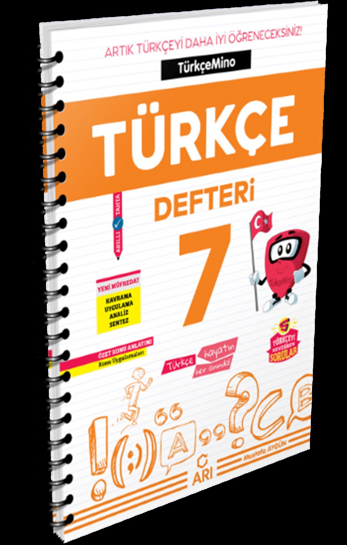 7. Sınıf Türkçemino Türkçe Defteri