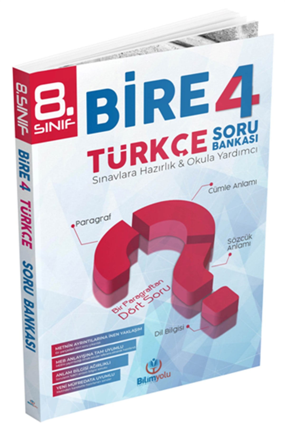 8. Sınıf Bire 4 Türkçe Soru Bankası