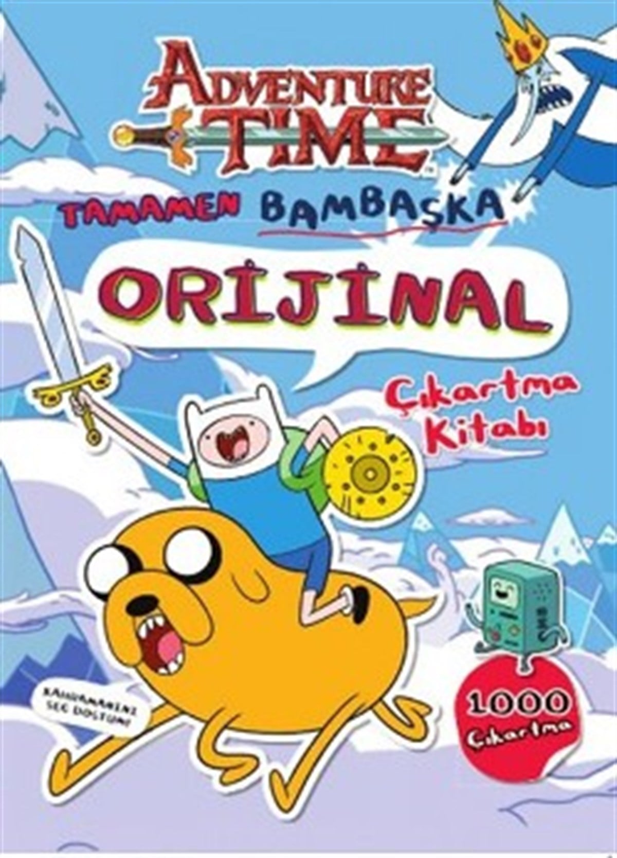 Adventure Time: Tamamen Bambaşka  Orijinal Çıkartma Kitabı