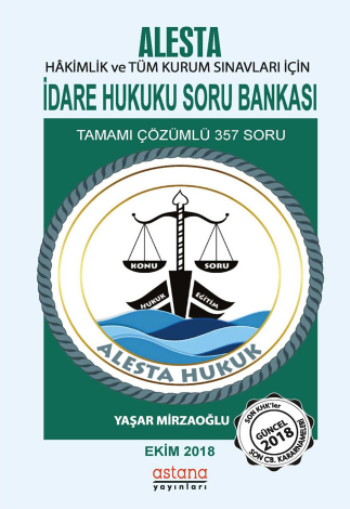 Alesta İdare Hukuku Soru Bankası 2018