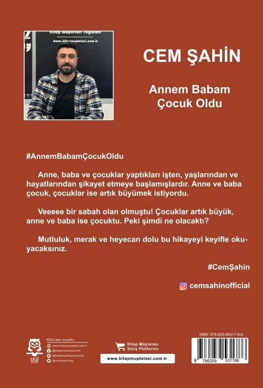 Annem Babam Çocuk Oldu , Cem Şahin , UGİ Çocuk , 9786259531786 ,