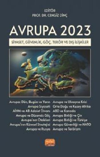Avrupa 2023 - Siyaset, Güvenlik, Göç, Terör ve Dış İlişkiler