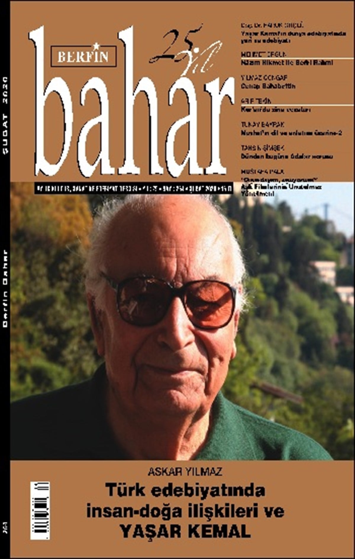 Berfin Bahar Aylık Kültür Sanat ve Edebiyat Dergisi Şubat 2020 - 264. Sayı
