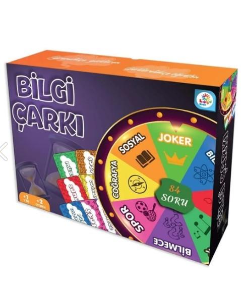 Bilgi Çarkı Eğitici Ve Eğlenceli Kutu Oyunu , Kolektif , Laço Kids , 8681689375058 ,