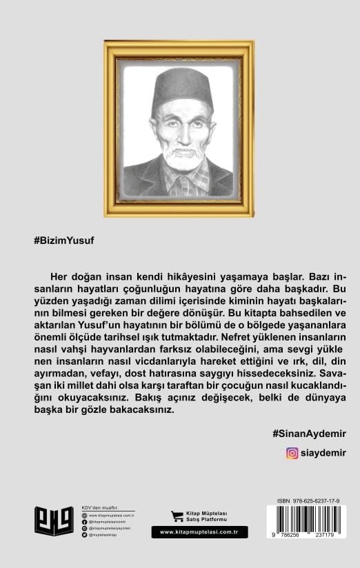 Bizim Yusuf , Sinan Aydemir , Vaveyla Yayıncılık , 9786256237179 ,