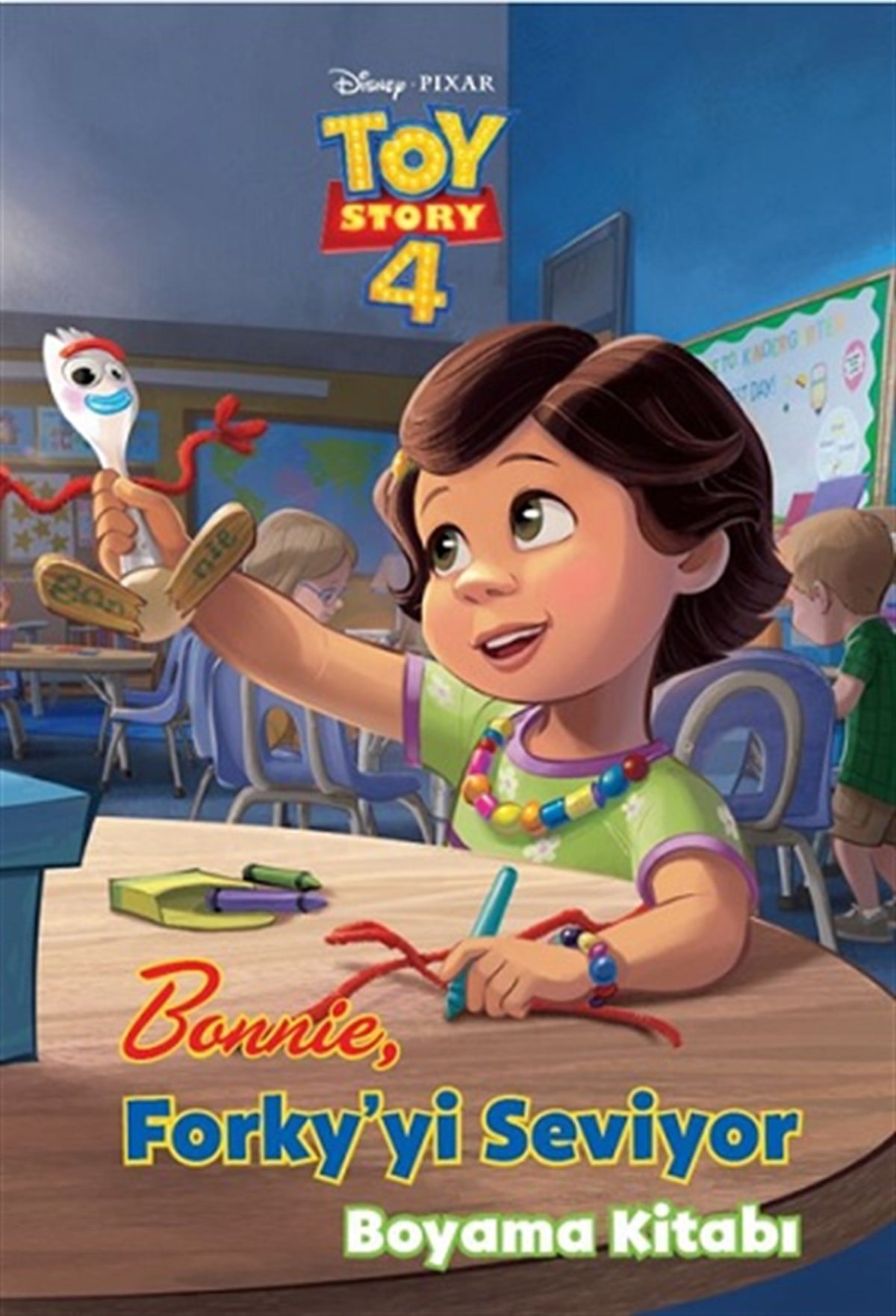 Bonnie Forky'yi Seviyor Boyama Kitabı