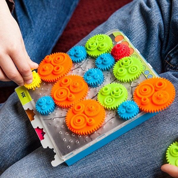 Crankity Renkli Dişliler - Fat Brain Toys