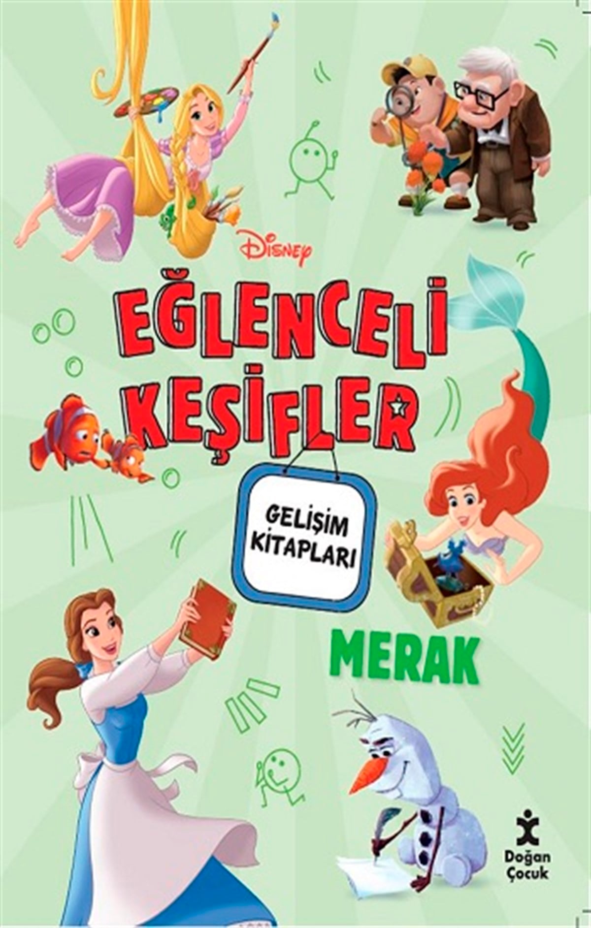 Disney Eğlenceli Keşifler Merak Gelişim Kitabı