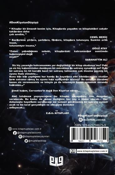 Don Kişot'un Düşüşü , E.B.U , Vaveyla Yayıncılık , 9786257946759 ,