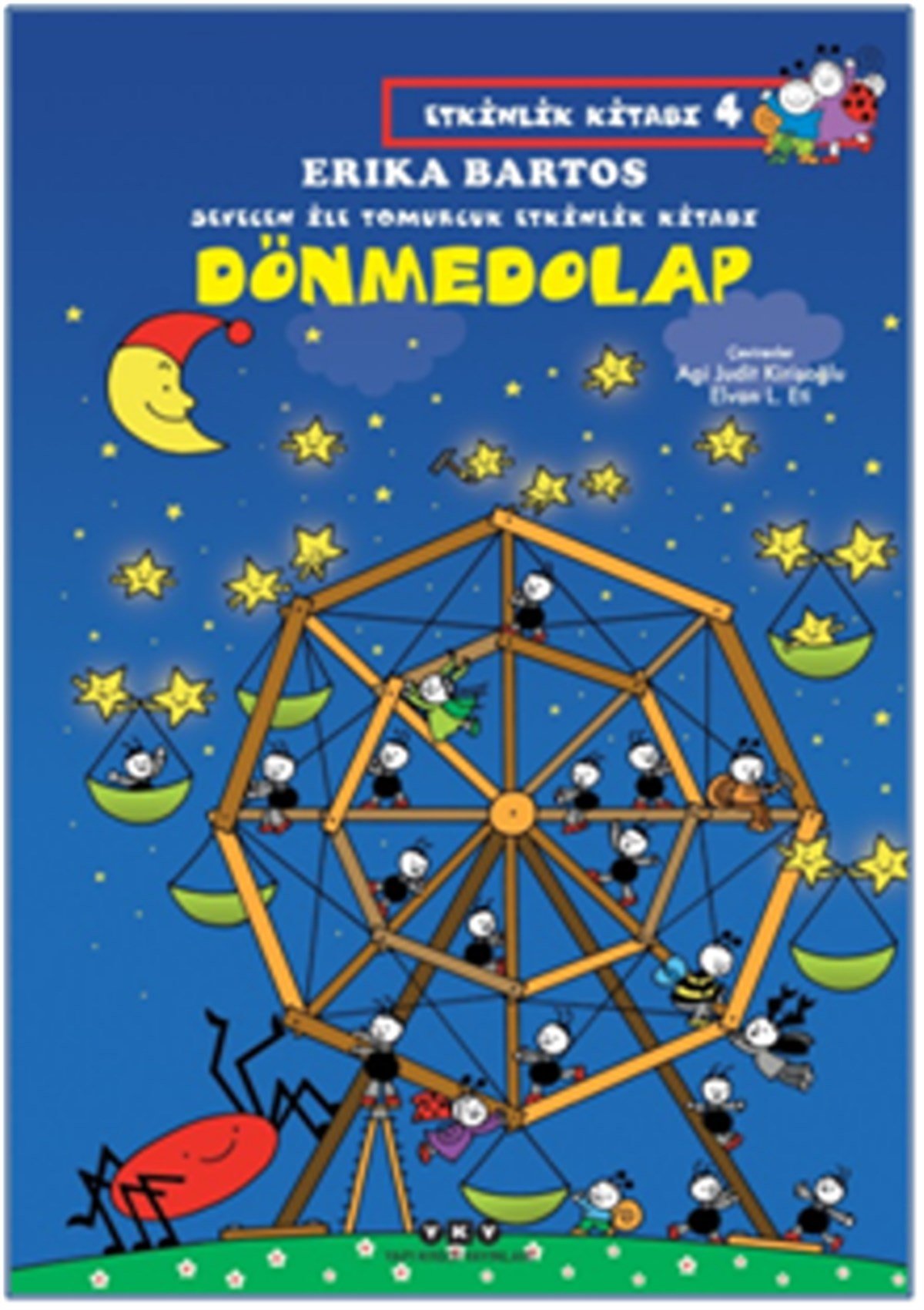 Dönmedolap - Sevecen ile Tomurcuk Etkinlik Kitabı 4