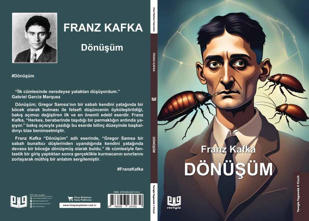 Dönüşüm , Franz Kafka , Vaveyla Yayıncılık , 9786256237032 ,