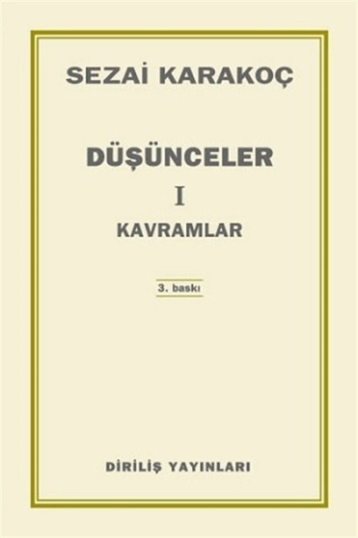 Düşünceler-1 Kavramlar