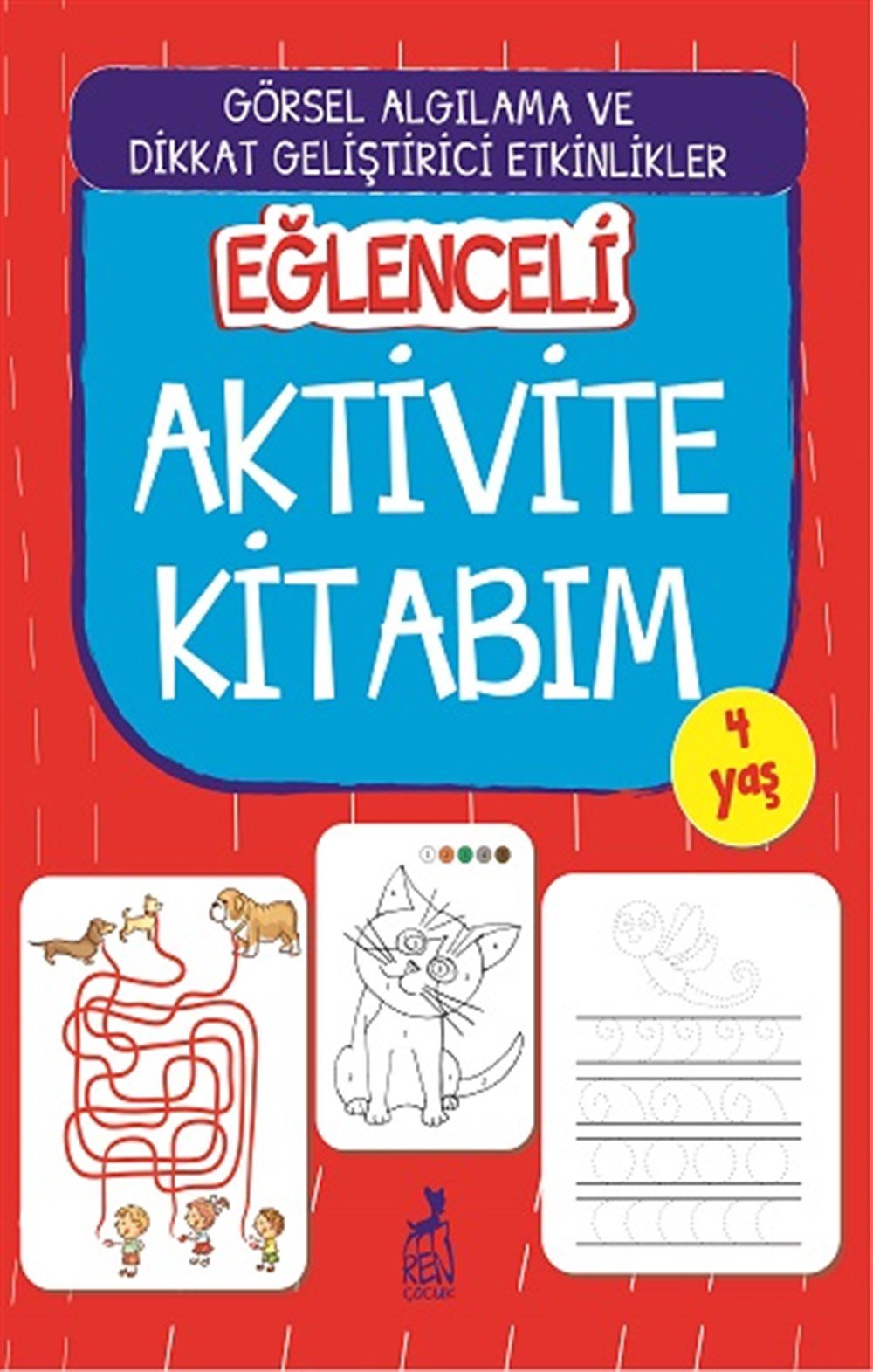 Eğlenceli Aktivite Kitabım 4 Yaş