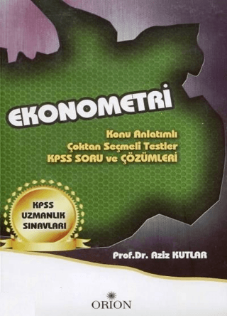 Ekonometri (KPSS Uzmanlık Sınavları)