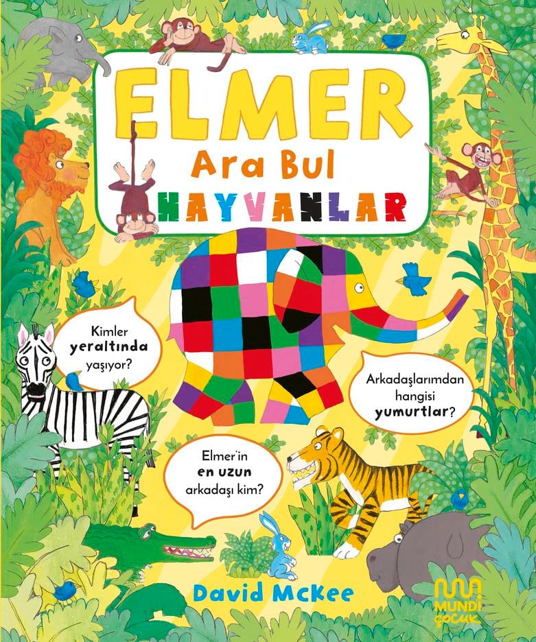Elmer Ara Bul: Hayvanlar (Ciltli)