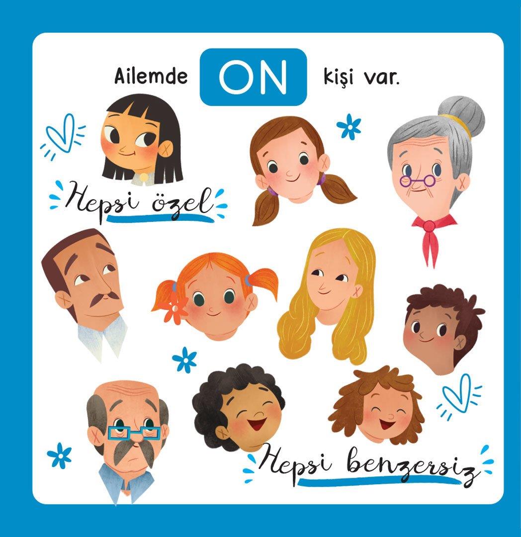 Evimizdeki Sayılar - Aile Hikayeleri Serisi (Karton Kapak)