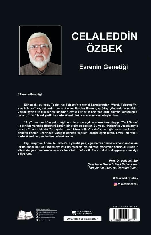 Evrenin Genetiği , Celaleddin Özbek , Kalyora Yayıncılık , 9786259635125 ,