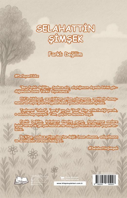 Farklı Değilim , Selahattin Şimşek , Kalyora Yayıncılık , 9786259645247 ,