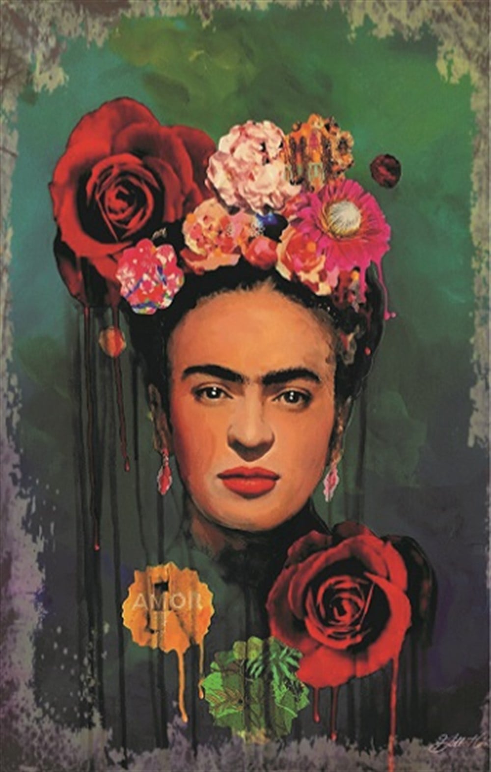 FRİDA KAHLO YEŞİL - POSTER