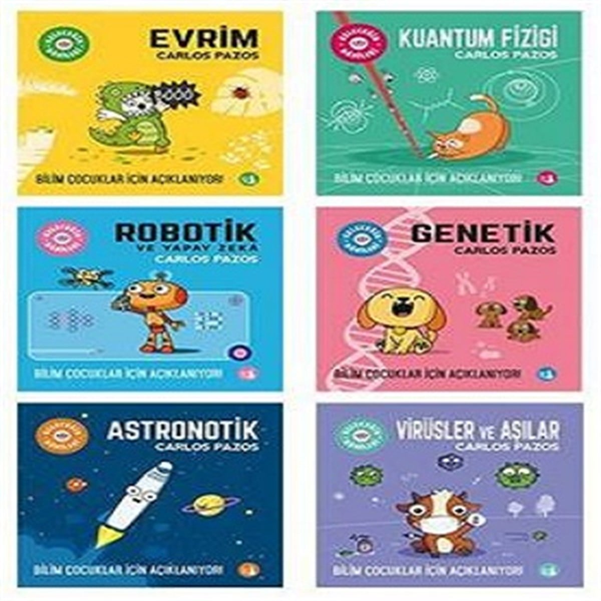 Geleceğin Dahileri -Set (6 Kitap)