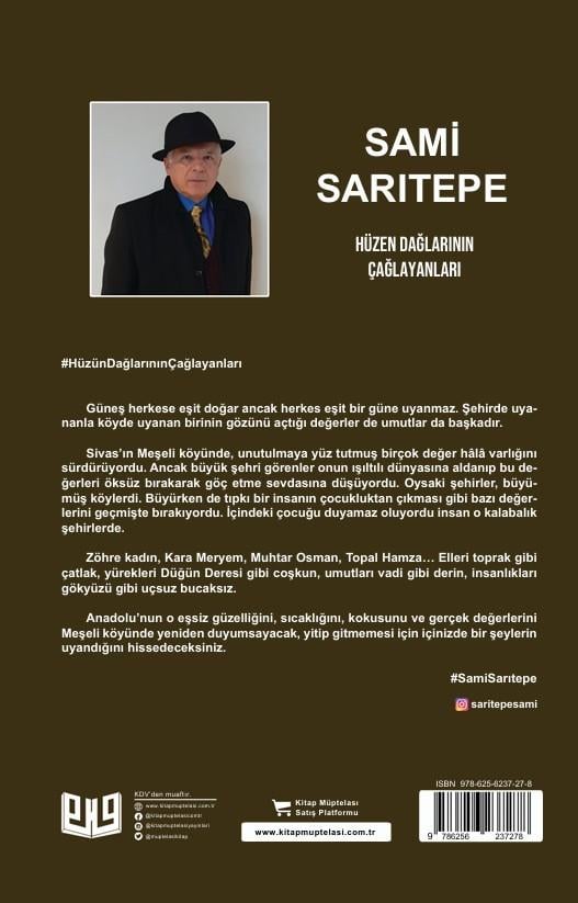 Hüzün Dağlarının Çağlayanları , Sami Sarıtepe , Vaveyla Yayıncılık , 9786256237285 ,