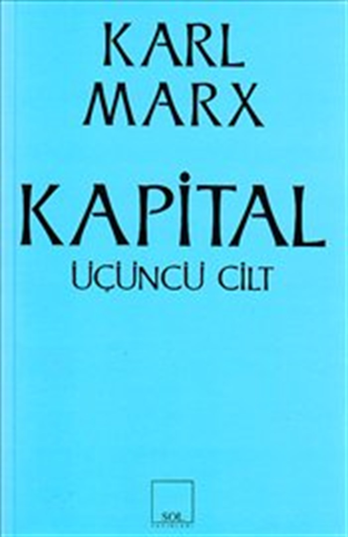 Kapital 3.Cilt